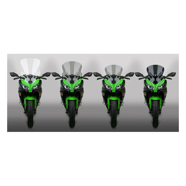 NC VStream® Sport forrude 17" mørk Kawasaki EX300 Ninja 300/250 13-17