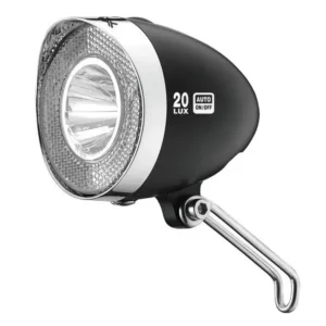 XLC forlygte CL-D03 Retro i sort