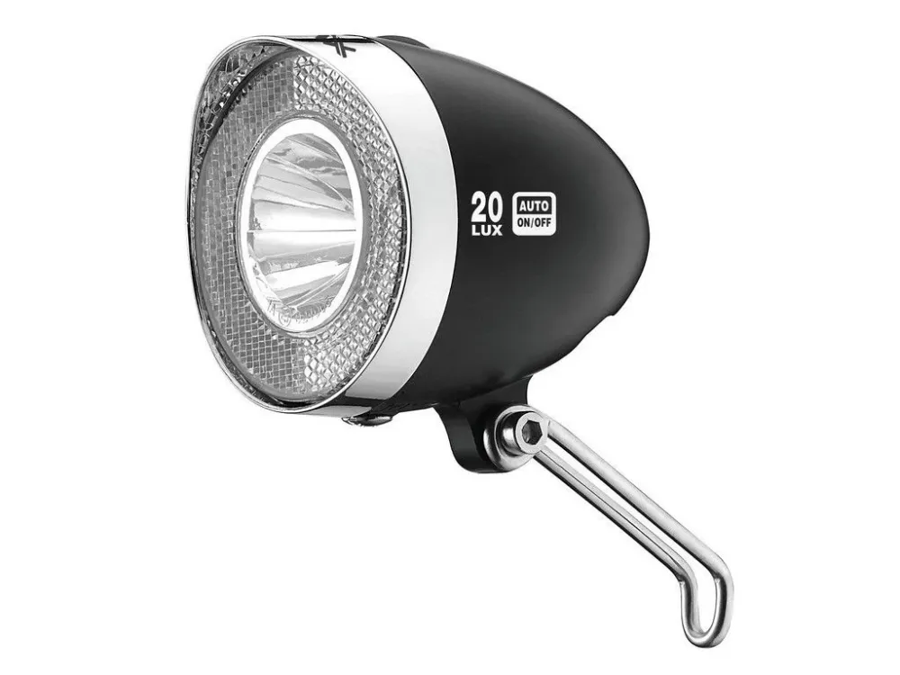 XLC forlygte CL-D03 Retro i sort