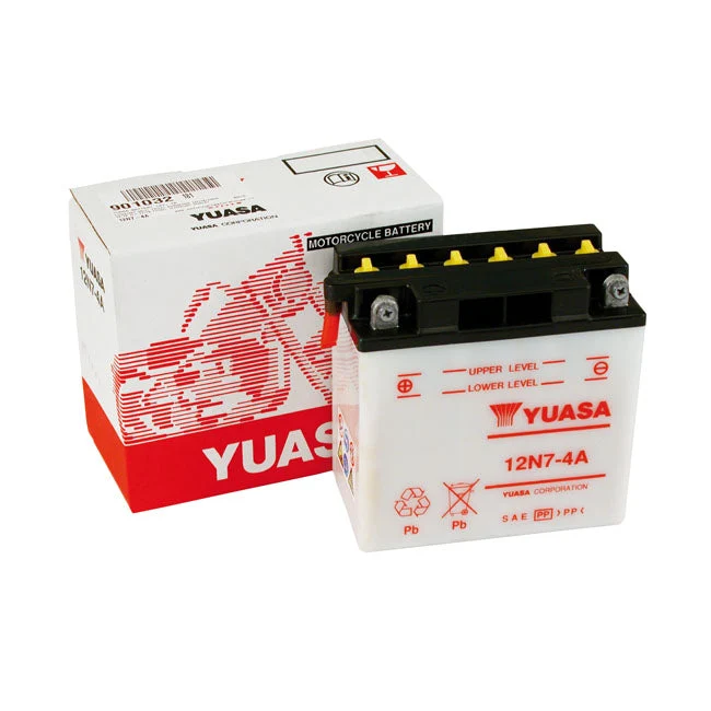 Yuasa 12N7-4A 12V blysyrebatteri 7Ah 70CCA