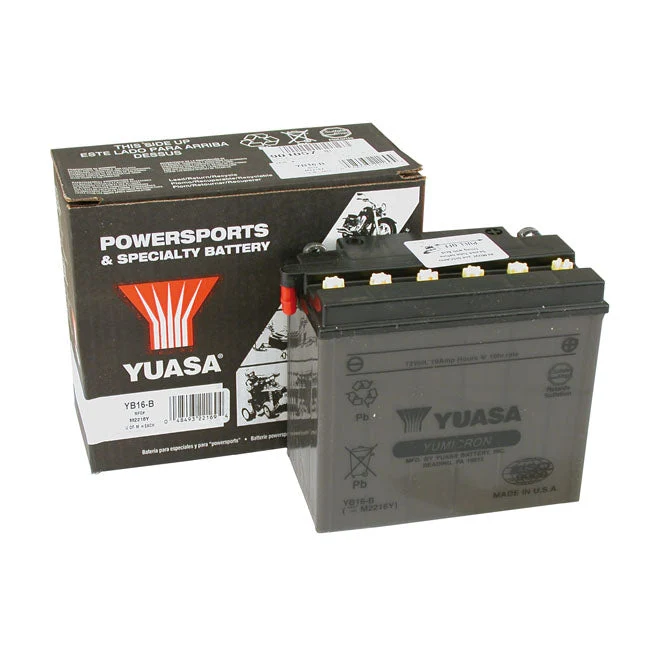 Yuasa Yumicron 12V blysyrebatteri 19Ah 215CCA