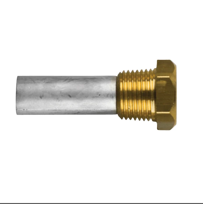 Zink anode Caterpillar, Motor, Pencil anode Komplet med messingplugget Th.1 / 2 '' BSPT
