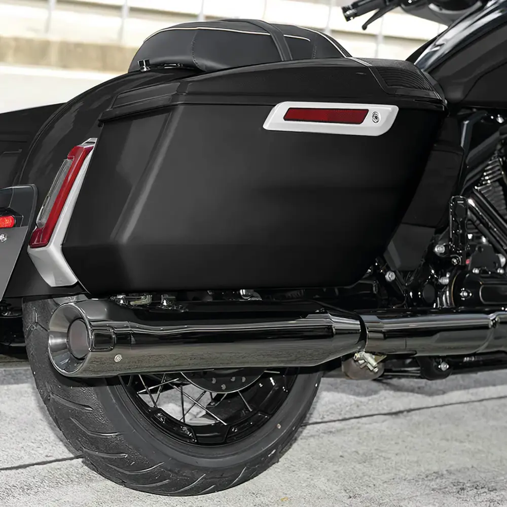 Zodiac Hårde sadeltasker i CVO-stil til Harley