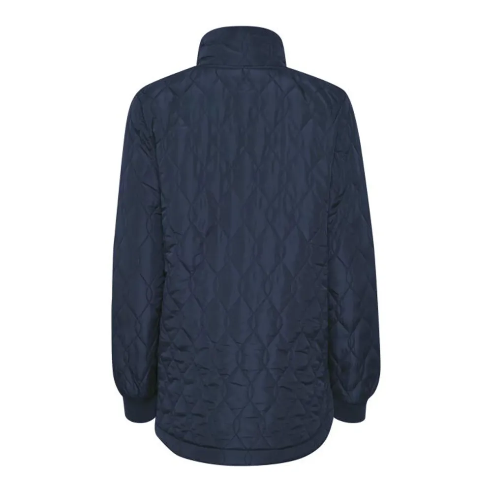 Kasalle compact quilted jakke · Marine 36