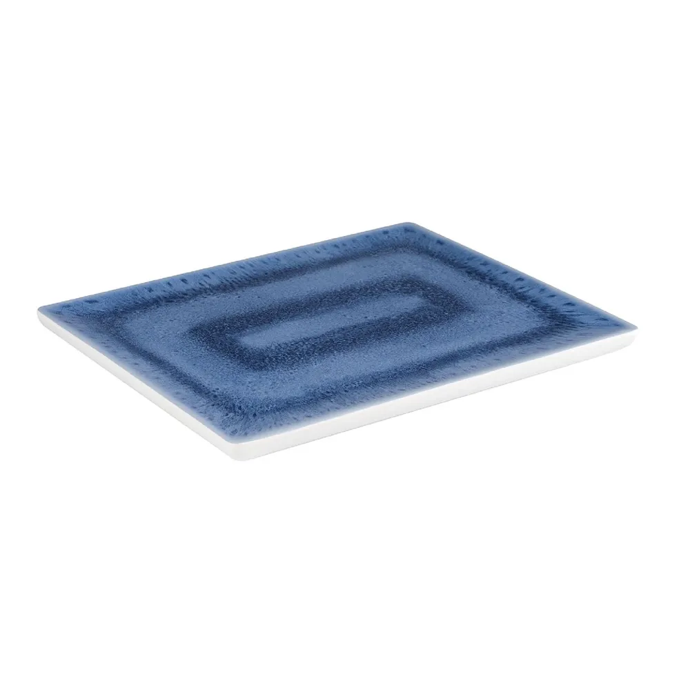 (6 stk.) GN-bakke 1/2 - BLUE_OCEAN - Melamin - Højde: 20mm
