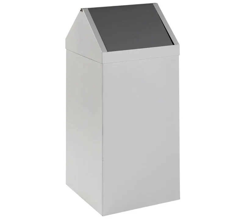 Affaldsbeholder med svinglåg - 50 liter