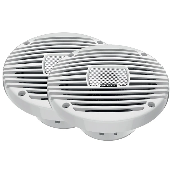 Hertz HEX 6.5 M-TW - 6.5"" 4 Ohm marin högtalare Total, Vit