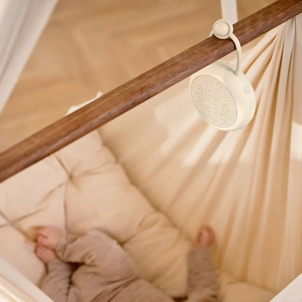 moonboon White Noise Speaker - Cream White (IPX7 Waterproof)