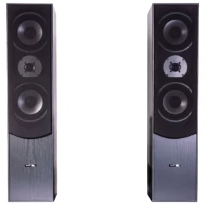 OUTLET - LTC Søjlehøjttalere, 180 Watt onyx