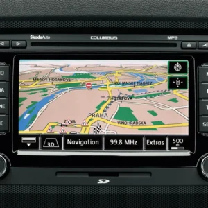 *Restsalg* Skoda Columbus Navigationsenhed med dansk sprog