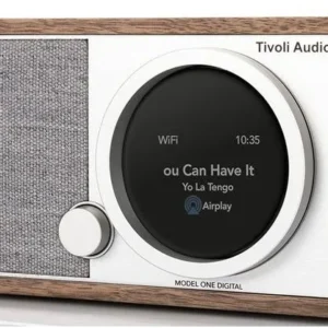 Tivoli Audio Model ONE GEN.2 Lcd Højtaler (Valnød, Grå)