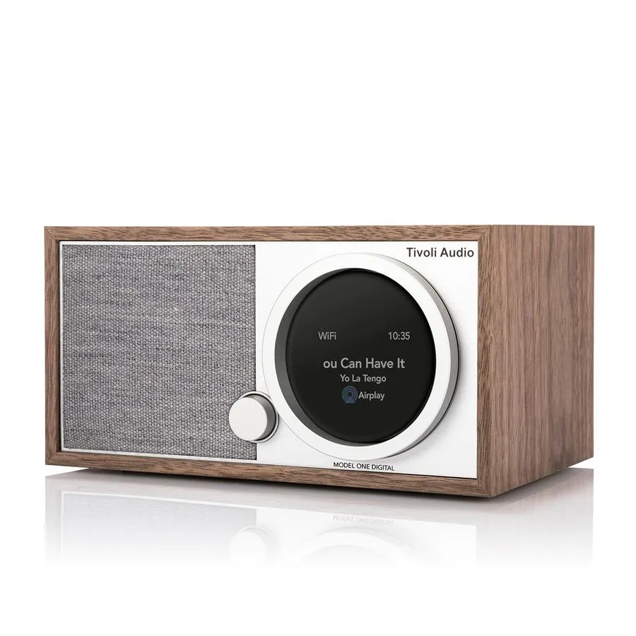 Tivoli Audio Model ONE GEN.2 Lcd Højtaler (Valnød, Grå)
