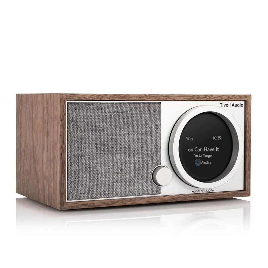 Tivoli Audio Model ONE GEN.2 Lcd Højtaler (Valnød, Grå)