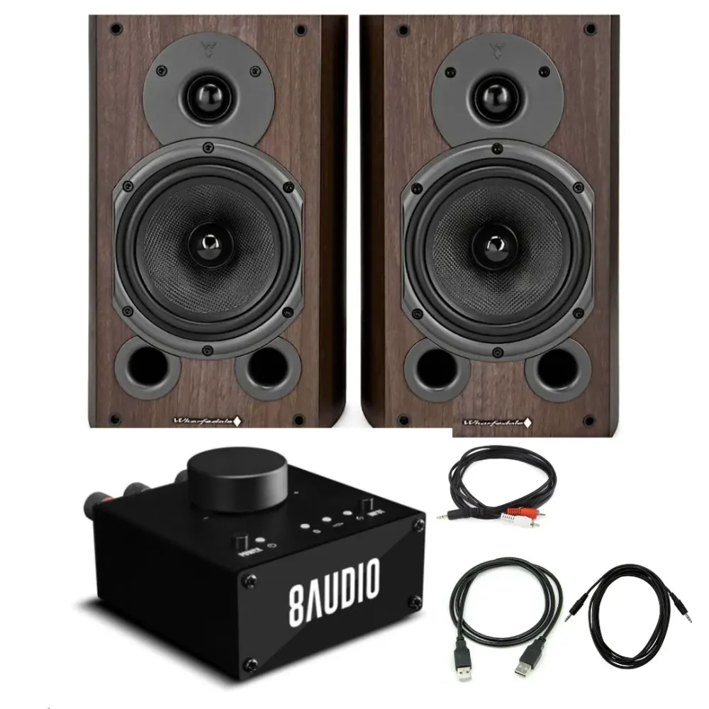Wharfedale Diamond 9.1 / 8 Audio 8XA Pakke White