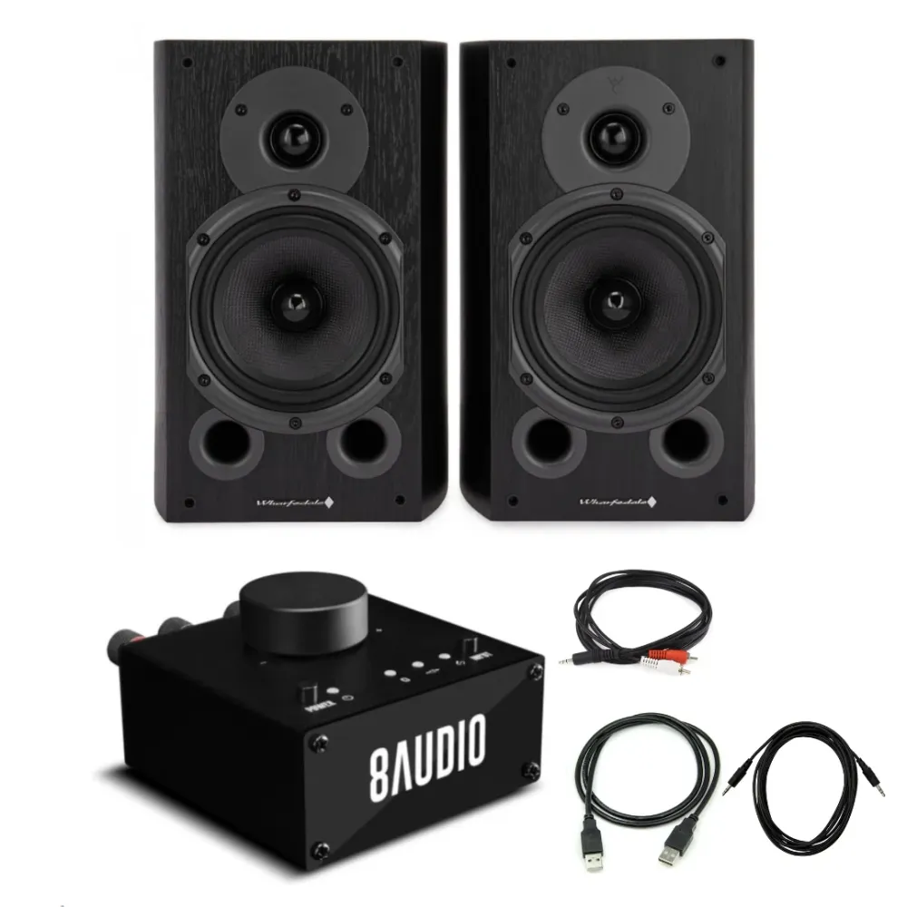 Wharfedale Diamond 9.1 / 8 Audio 8XA Pakke White