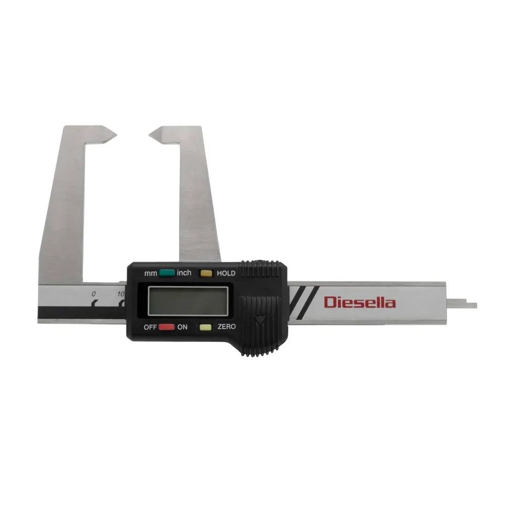 DIESELLA Display bremseskive skydelære 0-60x0,01 mm