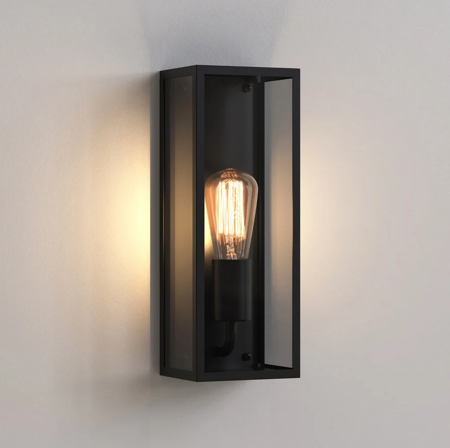 Messina 130 væglampe fra Astro Lighting Sort