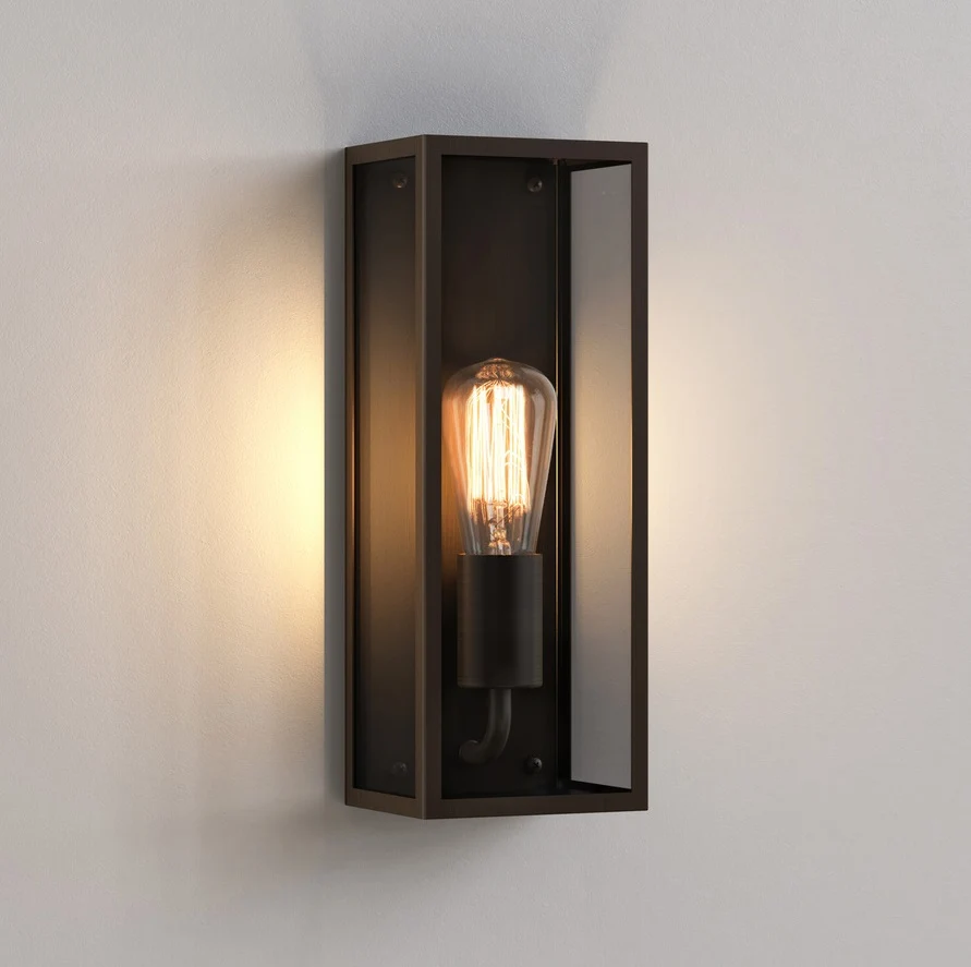 Messina 130 væglampe fra Astro Lighting Sort