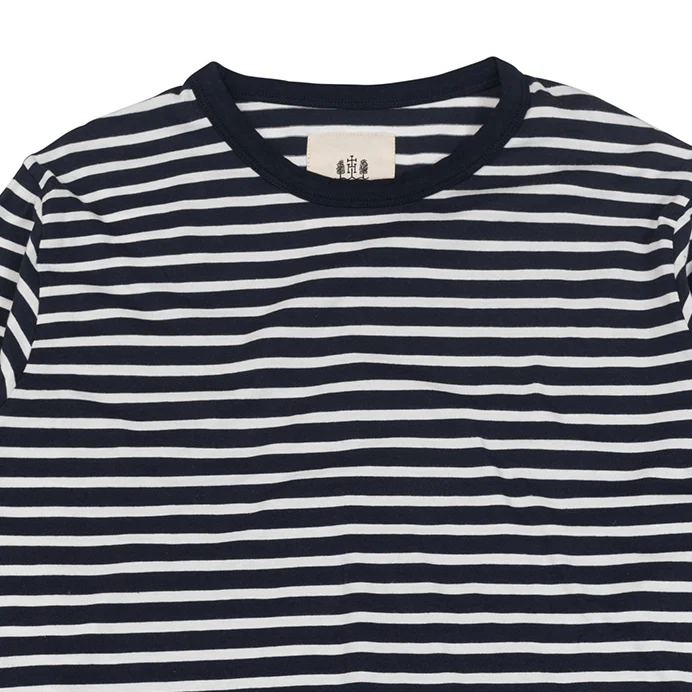 NMEA 2000 Tee Shirt Joritz | breton stripe deep marine S