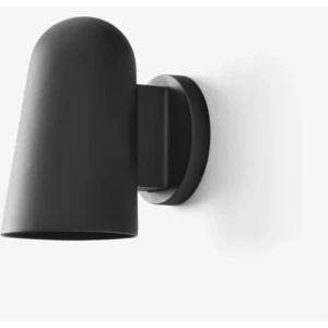 PÅLIDELIG VÆGLAMPE SC104 SORT UDENDØRSLAMPE