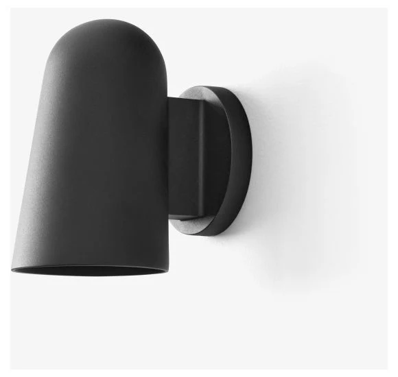 PÅLIDELIG VÆGLAMPE SC104 SORT UDENDØRSLAMPE
