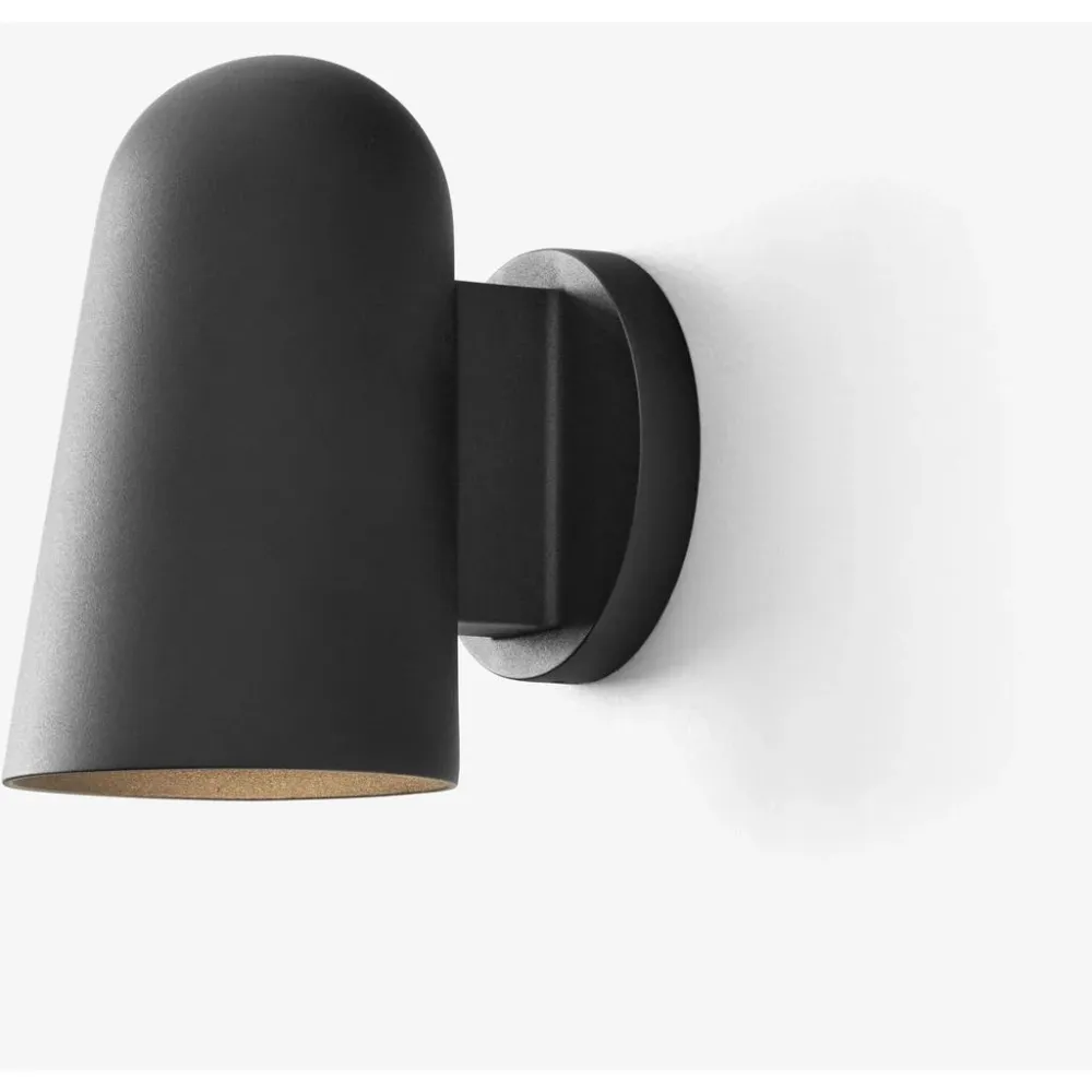 PÅLIDELIG VÆGLAMPE SC104 SORT UDENDØRSLAMPE