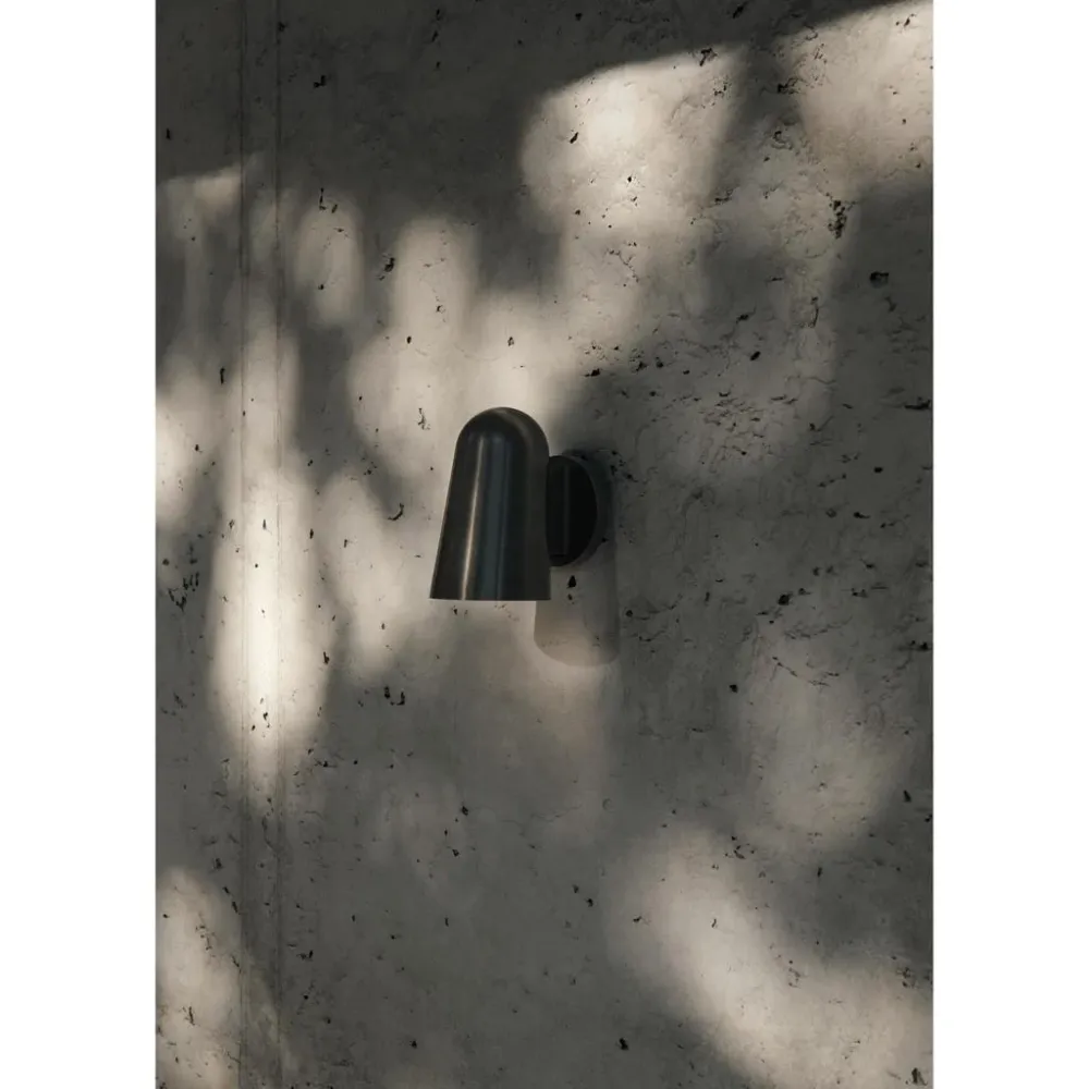PÅLIDELIG VÆGLAMPE SC104 SORT UDENDØRSLAMPE
