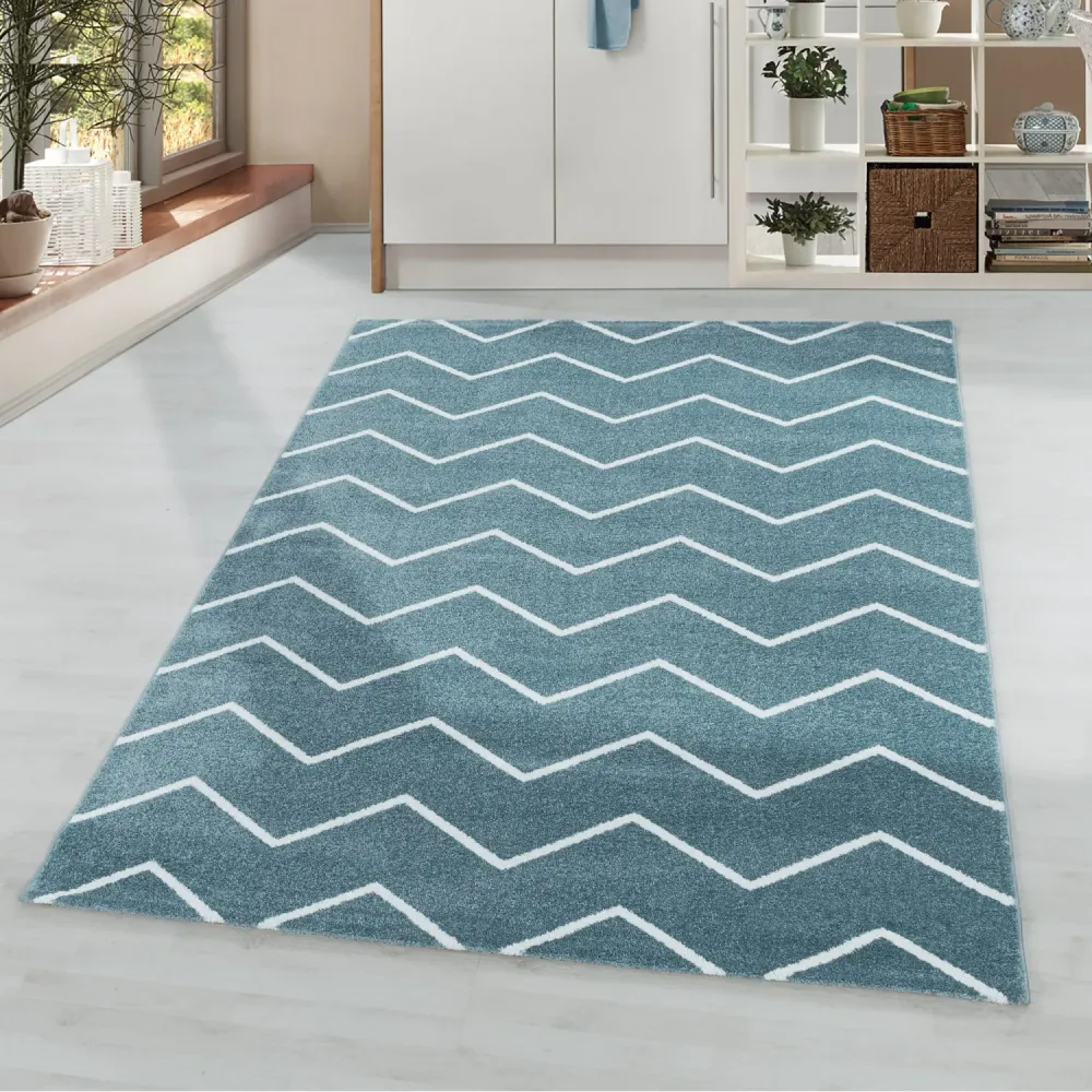 Wilton tæppe - Rio 4602 Sapphire 80x150