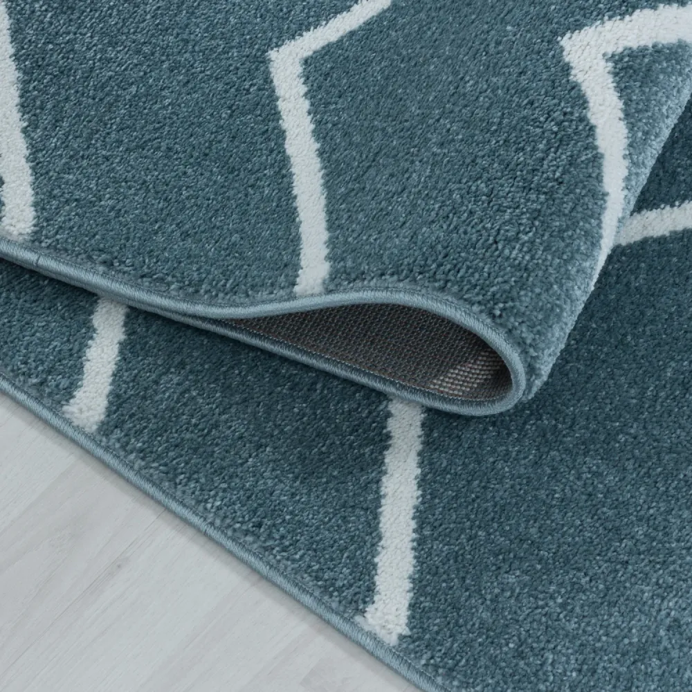 Wilton tæppe - Rio 4602 Sapphire 80x150