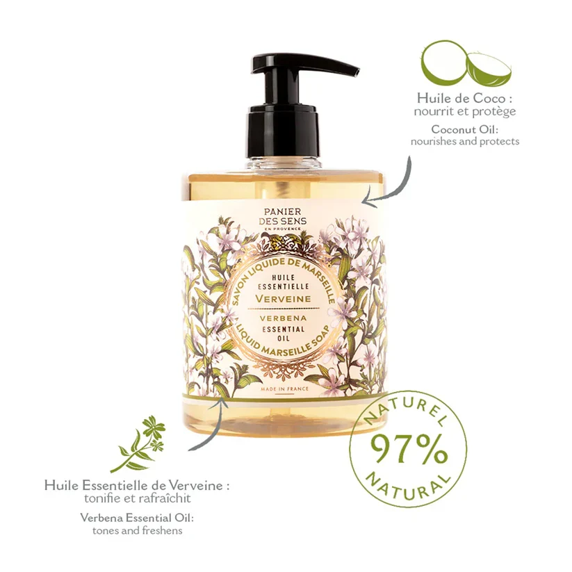 Marseille sæbe 500ml / Verveine Verbena