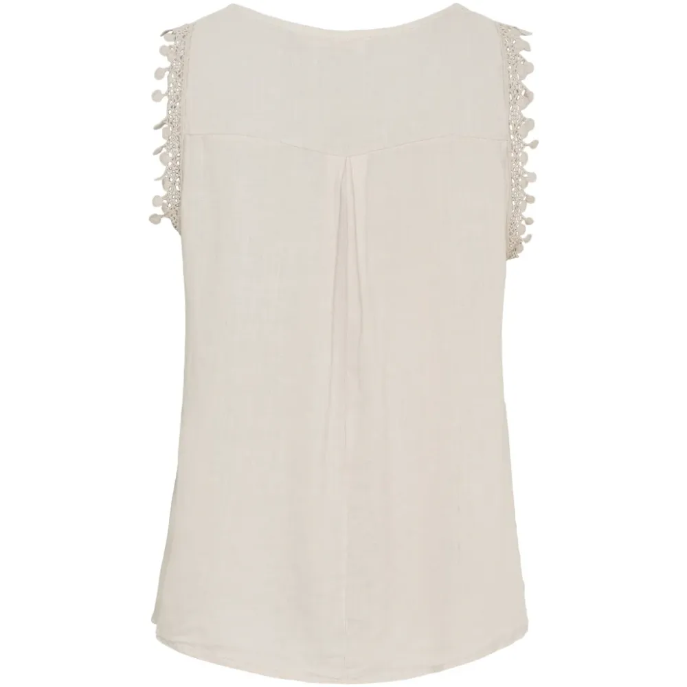 Marta du Chateau dame top MdcHolly 258355 - Sabbia1752