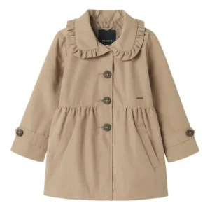 Name It - Nmfmadelin Trench Coat - 4647307 Savannah Tan 92