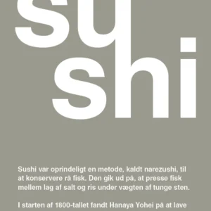 Professional Marine plakat: sushi - battleship tin 60