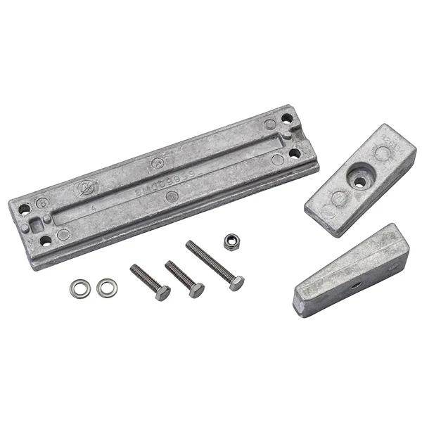 Quicksilver, aluminiumanodesæt, 8M0107546, til Mercury/Mariner 40-115HK EFI 4-takts