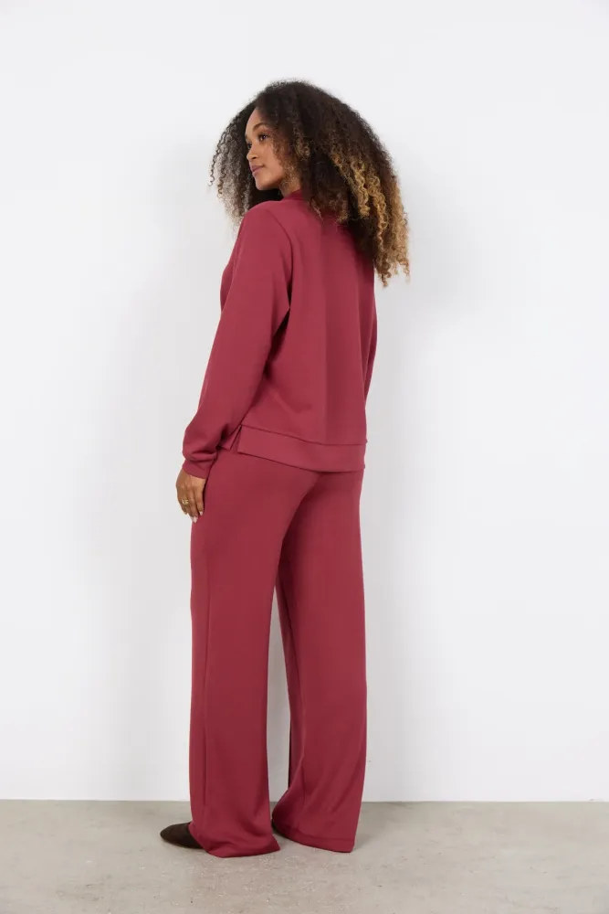 SC-BANU 285 Pullover Rubin rød Xs