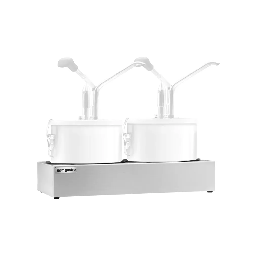 Stativ i rustfrit alloy - passer til sovsedispenser SSMBH4 - 2x 4 liter