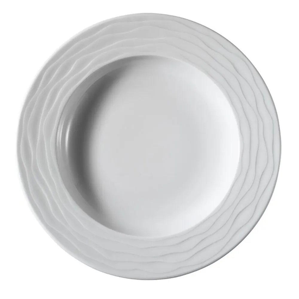 (6 stk.) SEA WAVE - Dyb tallerken - Ø 30 cm
