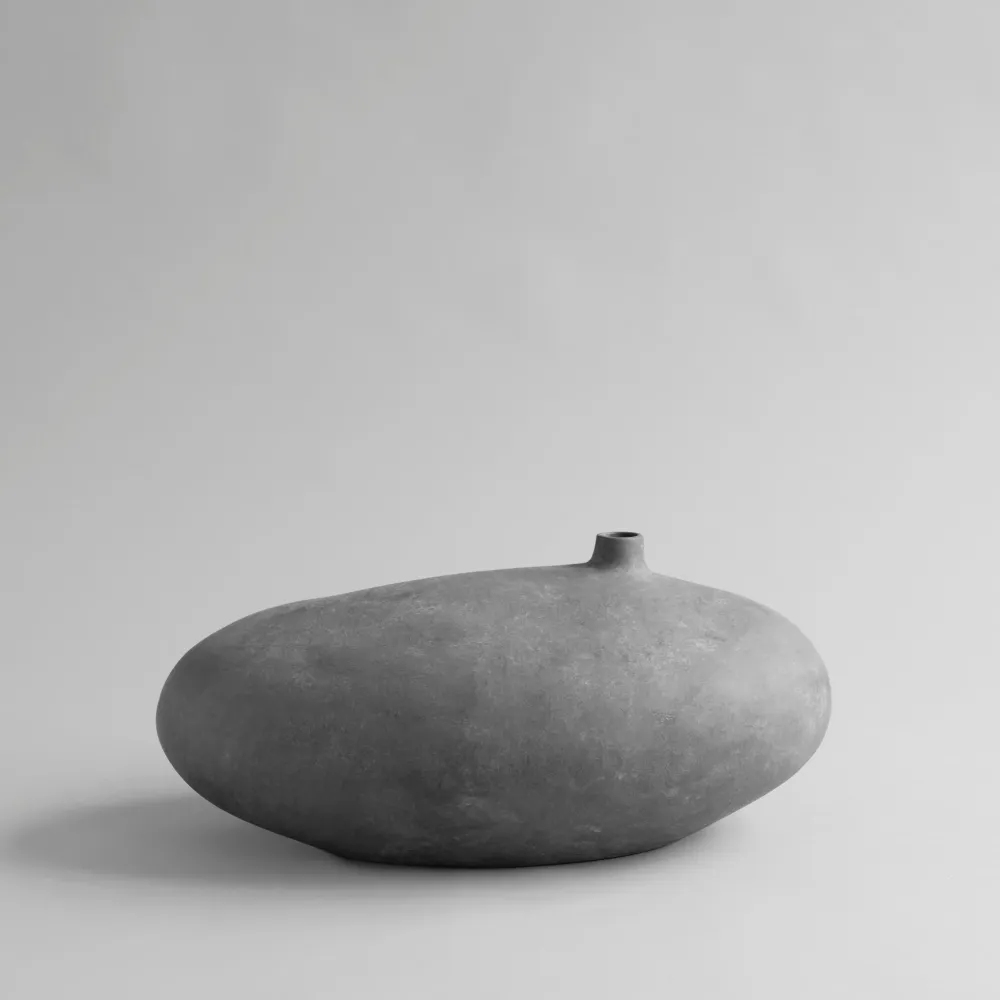VHF Antenna Submarine Vase - Fat - Charcoal grey