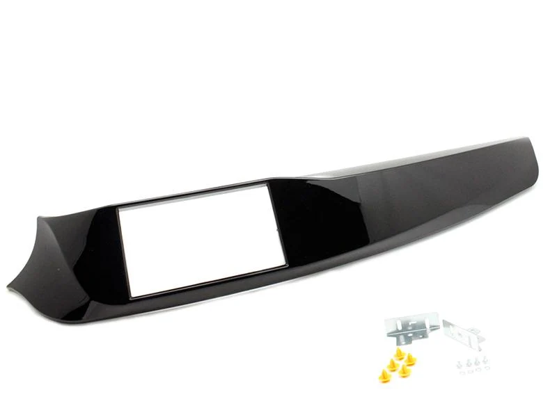 2-DIN Ramme til Alfa Romeo Giulietta (Piano Charcoal