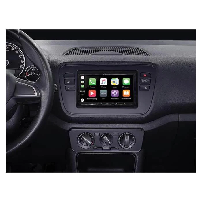 2-DIN Ramme til Mii, Citigo og Up midnight 2-Year Waterproof Warranty