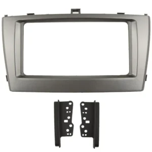 2-DIN Ramme til Toyota Avensis T27 (Sølv)