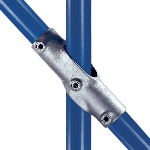 2-vejs justerbart kryds (30°-45°) - Kee Klamp fitting 30