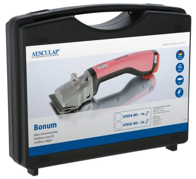 Aesculap Bonum Klipper / 2 batterier from Florida Pink