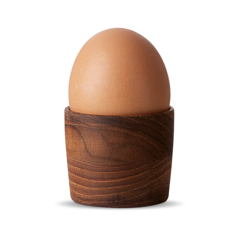 Aida RAW æggebæger - Teakwood 2 stk.
