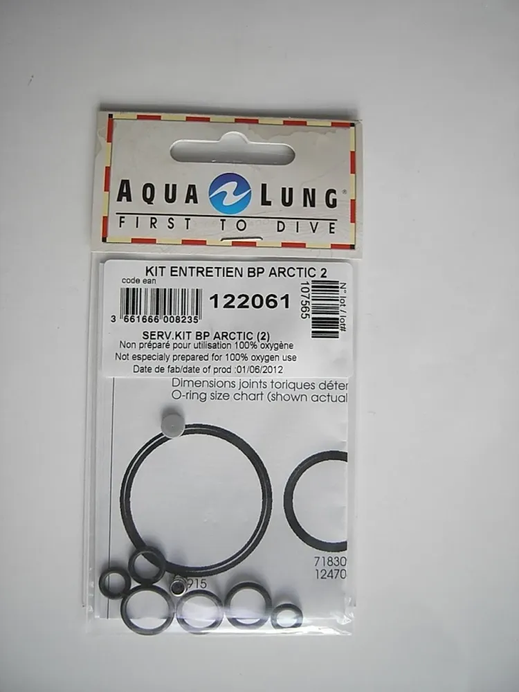 Aqualung Service Kit 2. trin Arctic 2