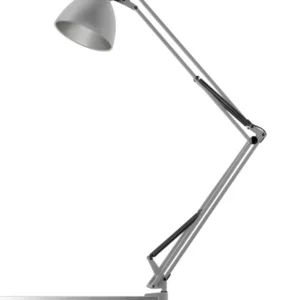 Archi T2 E27 grå bordlampe