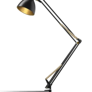 Archi T2 E27 sort/guld bordlampe