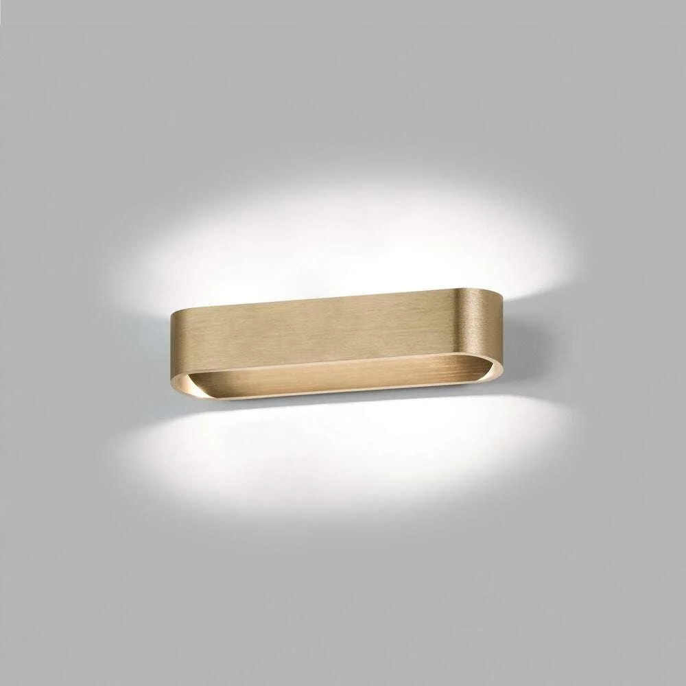 Aura w2 warm alloy Væglampe