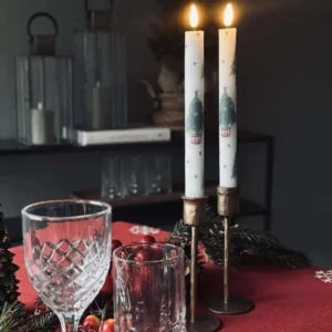 Automatisk bilgepumpe LED Stagelys 2 stk - Julemotiv
