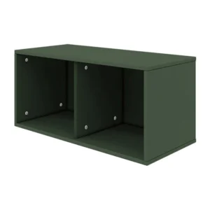 Bogkasse m/2 rum Deepgreen - FLEXA